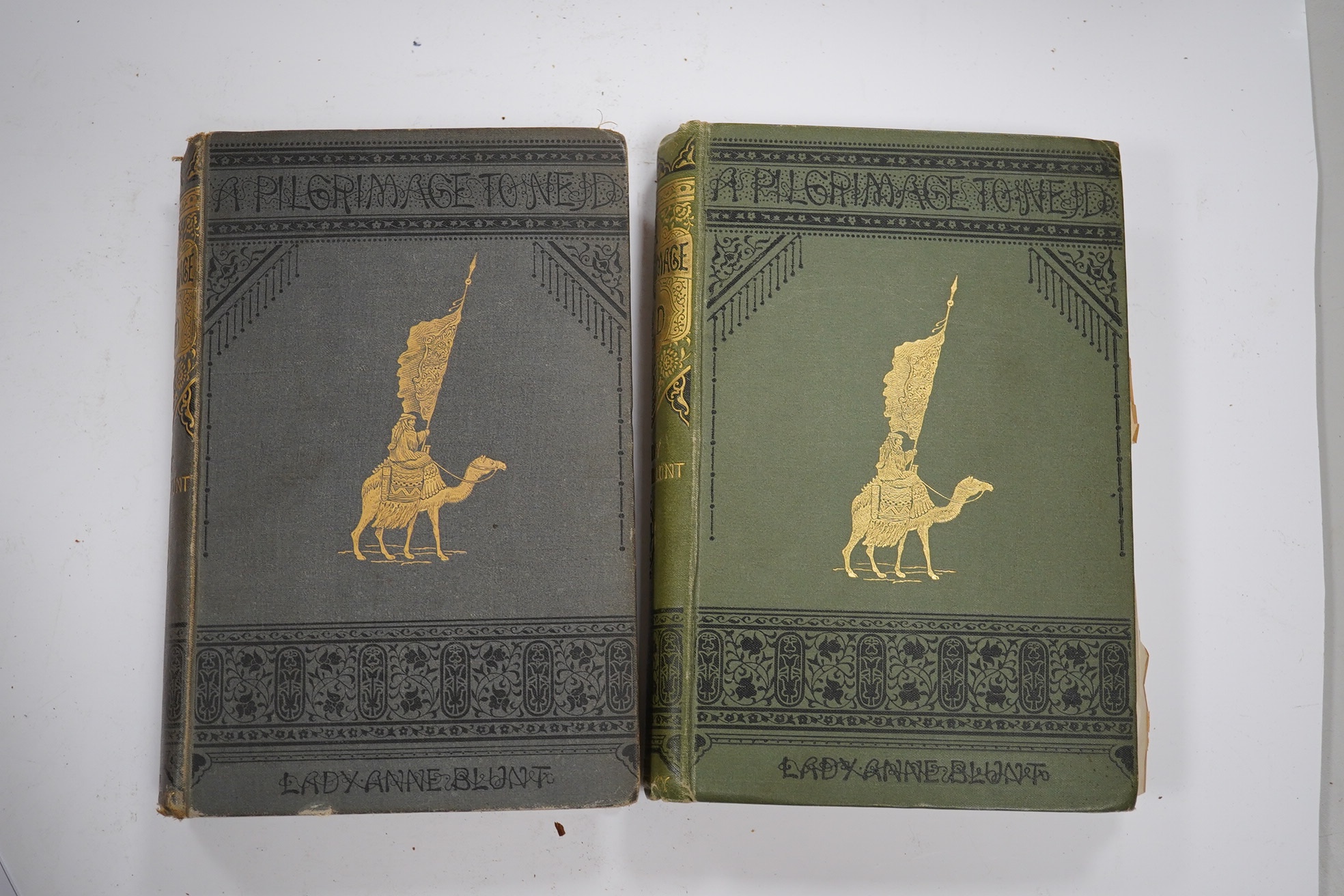 Blunt, Lady Anne - A Pilgrimage to Nejd, the Cradle of the Arab Race. A Visit to the Court of the Arab Emir, and 